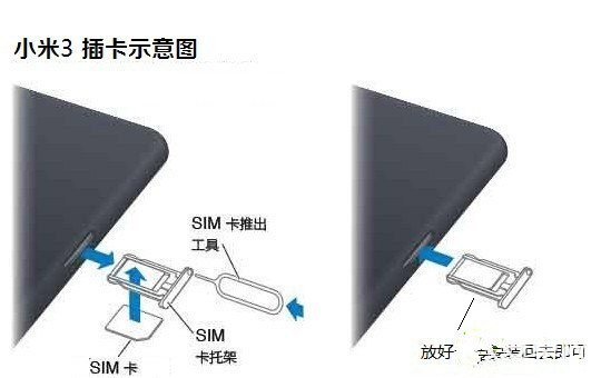 小米3 sim卡槽怎么打开? 脚本之家
