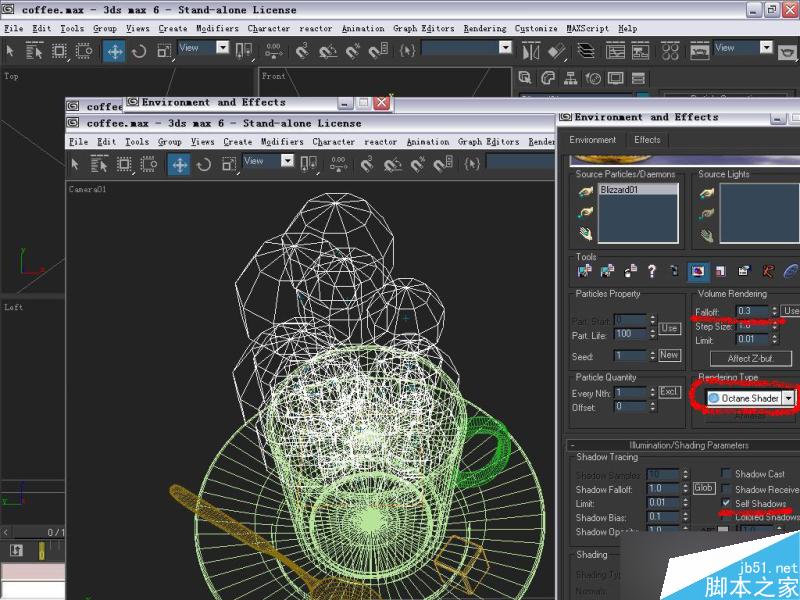 afterburn模拟咖啡蒸汽动画 脚本之家 max动画教程