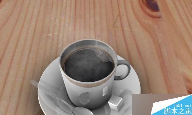 afterburn模拟咖啡蒸汽动画 脚本之家 max动画教程