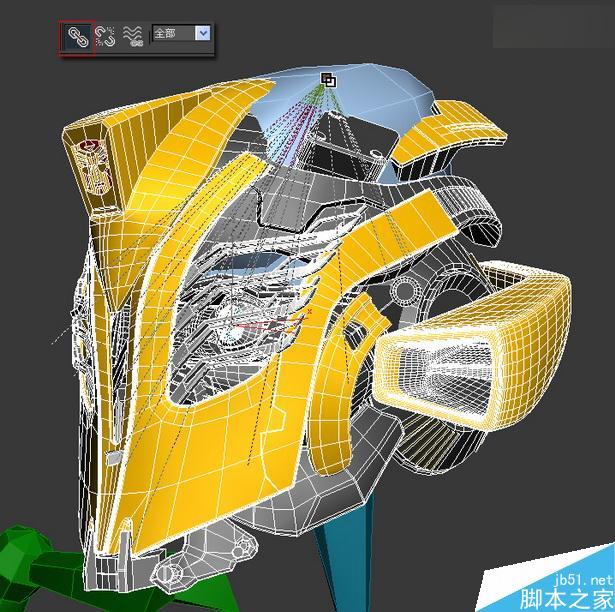 当大黄蜂遭遇钢铁侠制作解析 脚本之家 3DSMAX动画角色教程