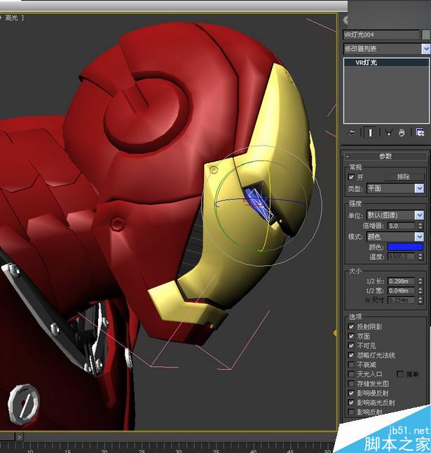 当大黄蜂遭遇钢铁侠制作解析 脚本之家 3DSMAX动画角色教程
