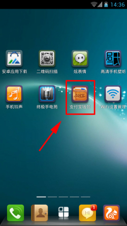 支付宝钱包手势密码设置