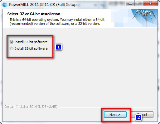 Powermill2011 WIN7图文破解安装教程