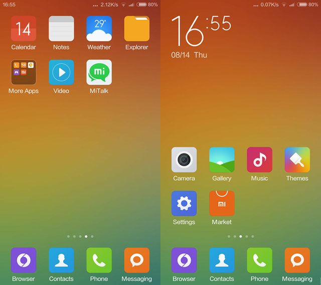 外媒:小米MIUI 6是对苹果iOS最无耻的抄袭