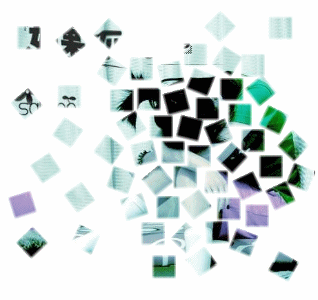 怎么制作超炫支离破碎动感闪图效果