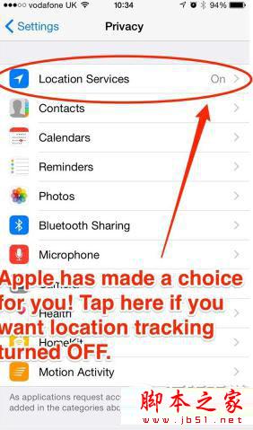 ios8默认追踪功能怎么关闭 ios8默认追踪功能关闭教程