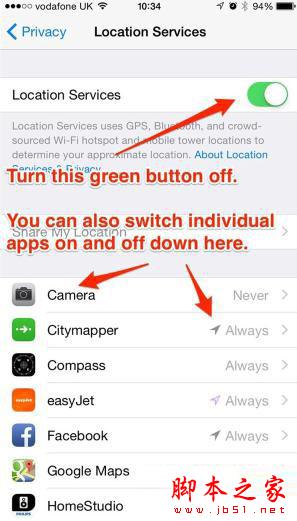 ios8默认追踪功能怎么关闭 ios8默认追踪功能关闭教程