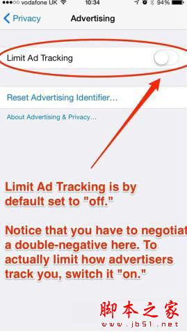 ios8默认追踪功能怎么关闭 ios8默认追踪功能关闭教程