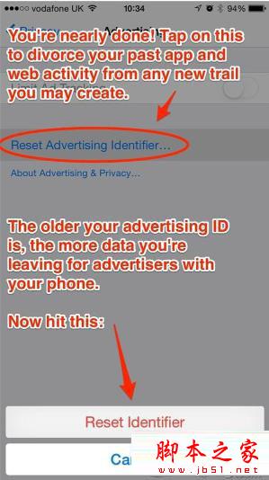 ios8默认追踪功能怎么关闭 ios8默认追踪功能关闭教程