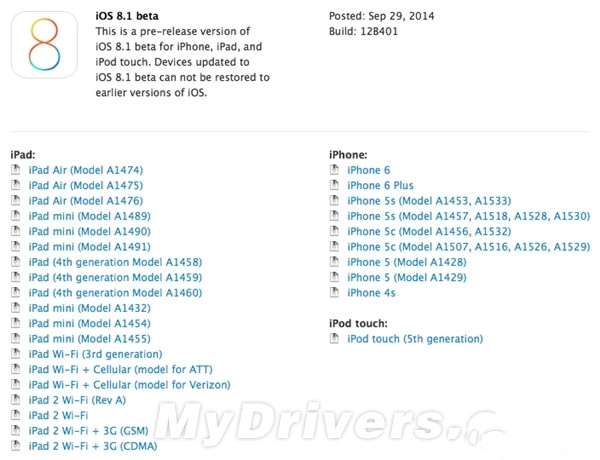 为苹果默默祈祷：iOS 8.1上路！