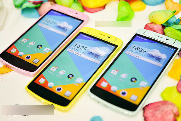 OPPO N1 mini机身颜色更为靓丽