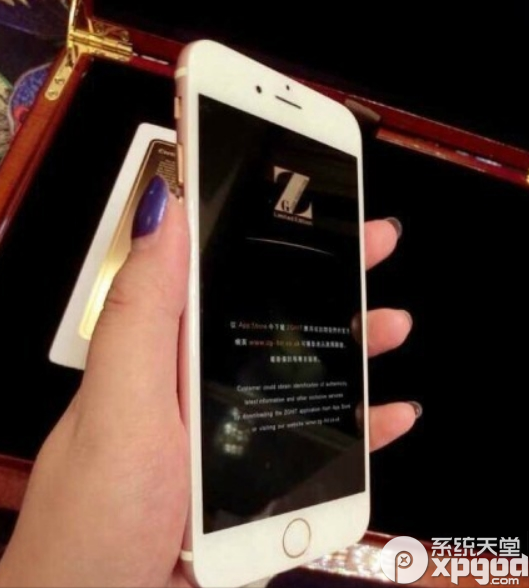 粉色版iphone6真机图赏