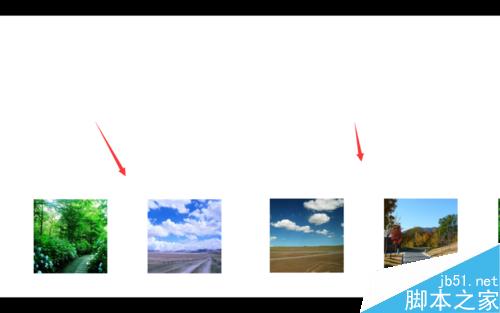 怎么在一张PPT页设置一组图片水平滚动(效果)