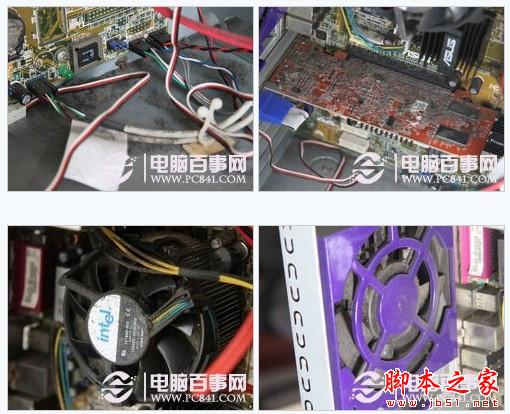 图文教程 手把手教你如何清理台式电脑灰尘？ - 脚本之家 - 