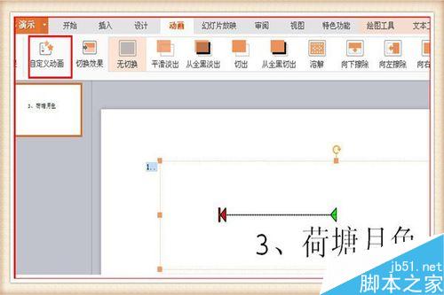 PPT中如何使用自定义动画