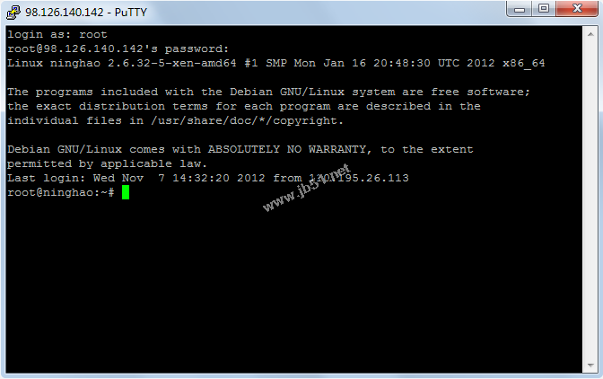 puTTY 命令行 puTTY 命令行