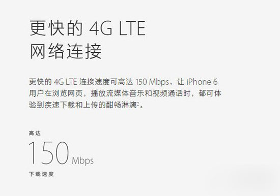 国行iPhone6预售 你可以体验这些iPhone6/6 Plus新网络技术