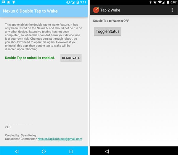 nexus6双击唤醒功能怎么开启？nexus6双击唤醒开启方法
