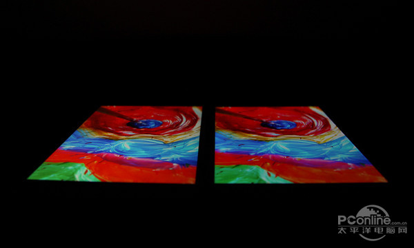 屏幕对比 屏幕对比