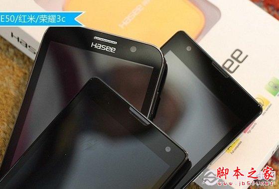 神舟E50与荣耀3C正面上部细节外观对比