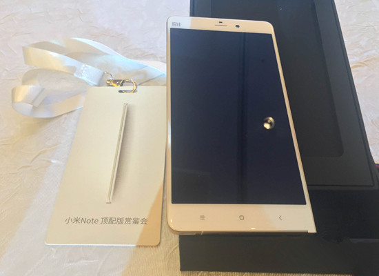 小米Note顶配版亮相