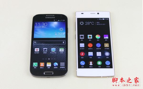 2000元档4G ELIFE S5.5L对比S4 I9508V 