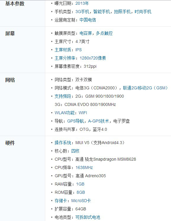 酷派5951和红米1S哪个好