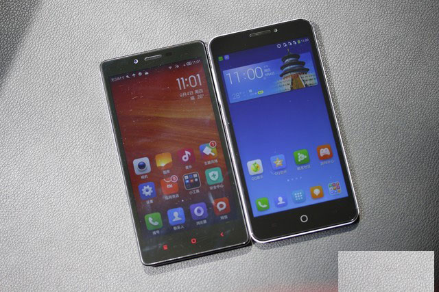 大屏八核决战 酷派大神F2对比红米Note