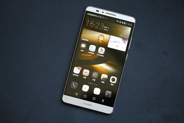 6寸大屏指纹识别 全金属华为Mate7评测