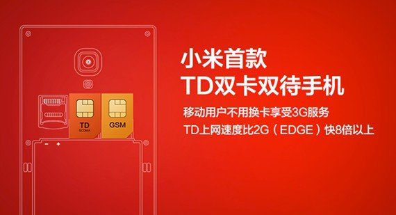 红米手机属于TD移动3G手机,不支持电信网络
