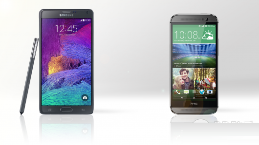 三星Note4与HTC M8大比拼：配置参数全方位对比