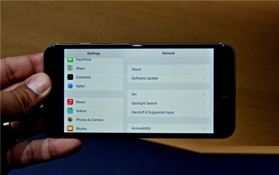 iPhone6外型怎么样？iPhone6真机实拍上手试玩图片
