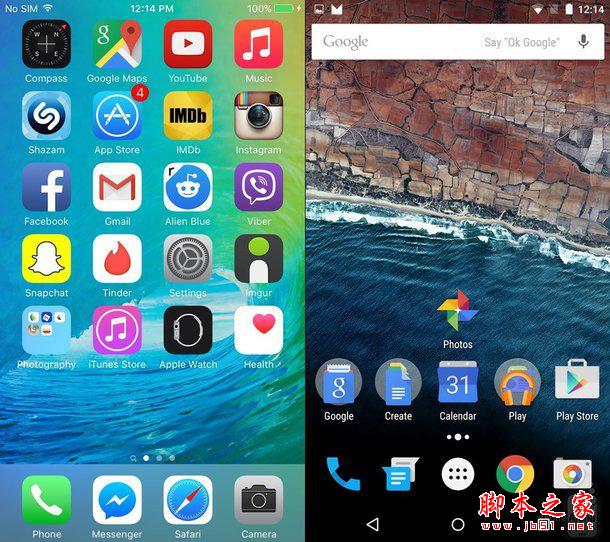 iOS 9 Beta与Android M系统对比
