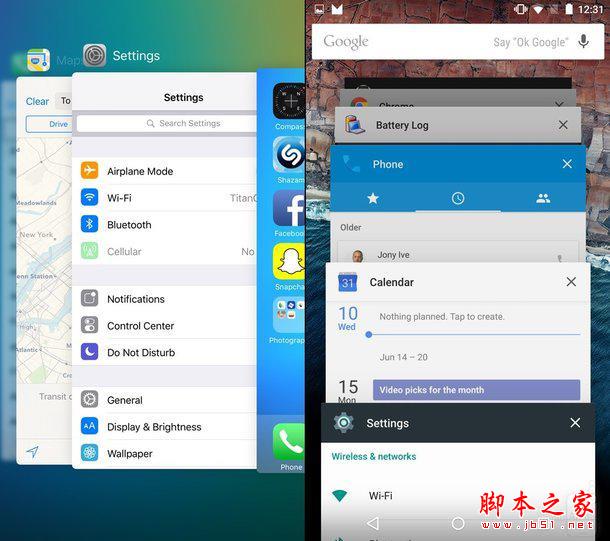 iOS 9 Beta与Android M系统对比