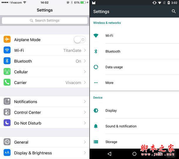iOS 9 Beta与Android M系统对比