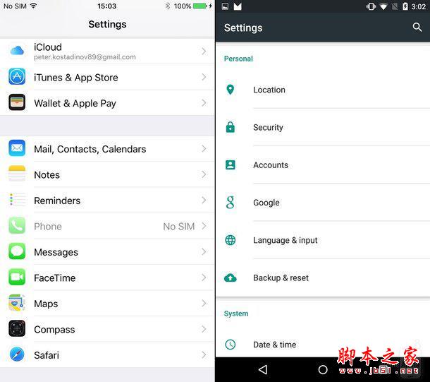 iOS 9 Beta与Android M系统对比