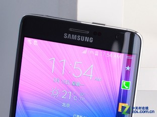 侧边曲面屏 三星GALAXY Note Edge评测 