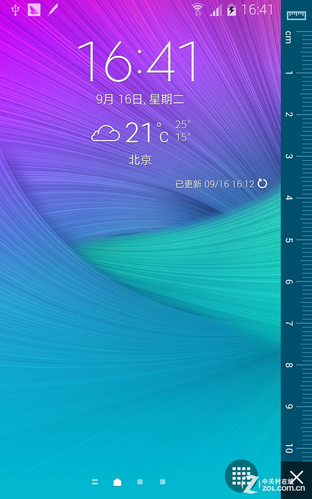 侧边曲面屏 三星GALAXY Note Edge评测 