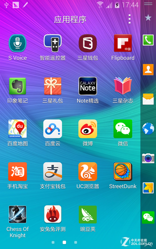 侧边曲面屏 三星GALAXY Note Edge评测 