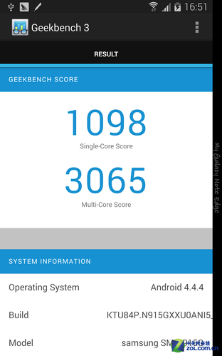 侧边曲面屏 三星GALAXY Note Edge评测 