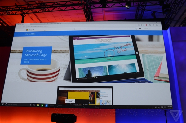 Windows 10全新浏览器终于有名字了!Microsoft Edge