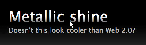 CSS Gradient Text Effect