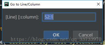 Pycharm快速定位到某行快捷键