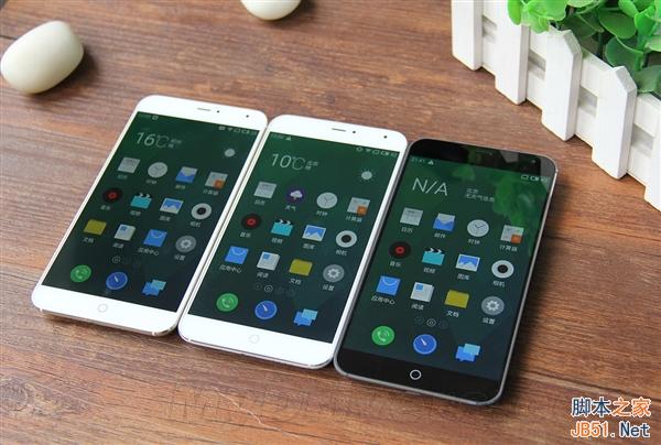 土豪金魅族MX4来了！三色大集合图赏