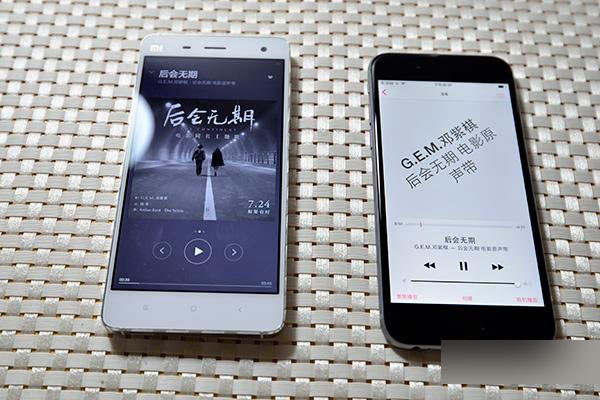 小米手机4对比iPhone6 