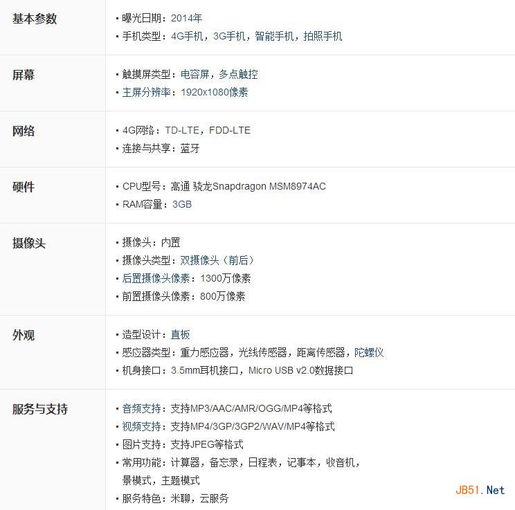 小米3s和红米note哪个好