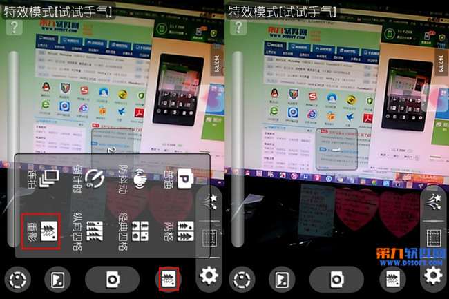 Camera360怎样拍出双重曝光？ 三联