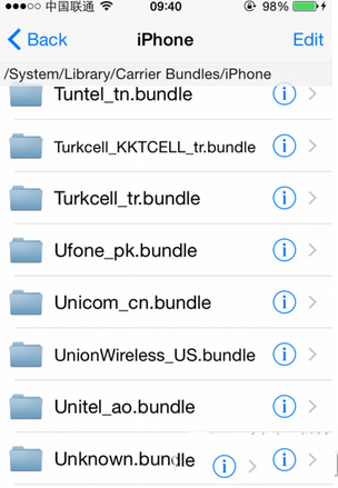 iphone5s(a1528)ios8越狱后破解联通4g步骤