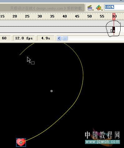 Flash引导线制作心形图案动画_脚本之家jb51.net转载
