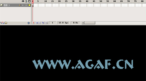 Flash教程:制作文字波动视觉特效_脚本之家jb51.net转载